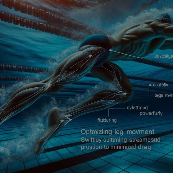 Comment optimiser le travail des jambes en crawl pour les nageurs de sprint ?