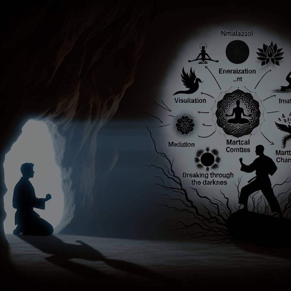 Quelles stratégies de combat mental sont enseignées en Penchak Silat pour surmonter la peur?